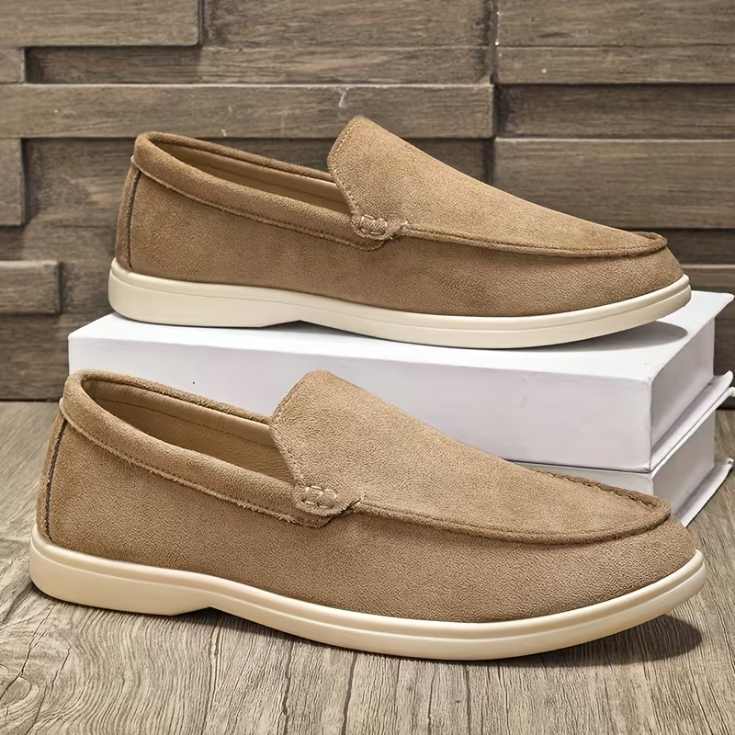 Beige Loafers - Derpoy